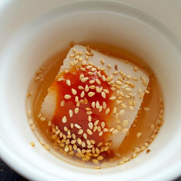 スープで煮込んで染み込む旨味☆甘味噌大根